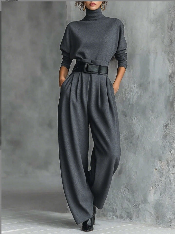 Clara | Turtleneck Sweater Set