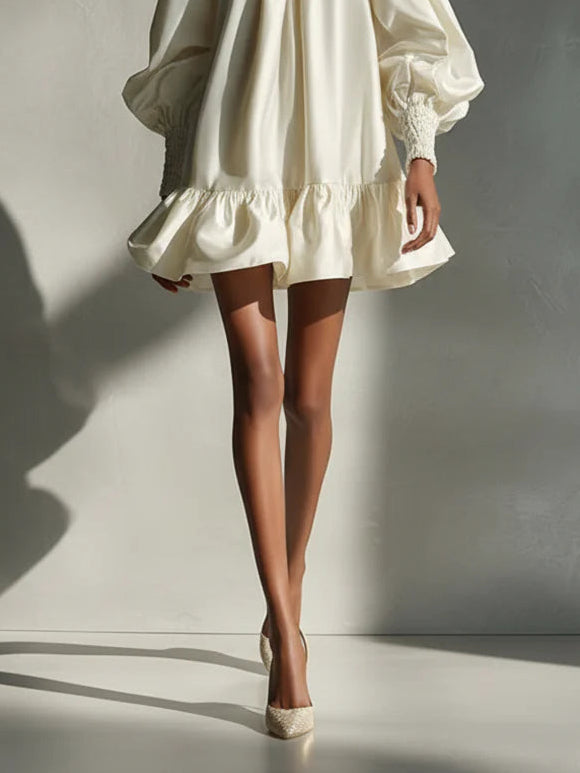 Celeste | Puff Sleeve Mini Dress