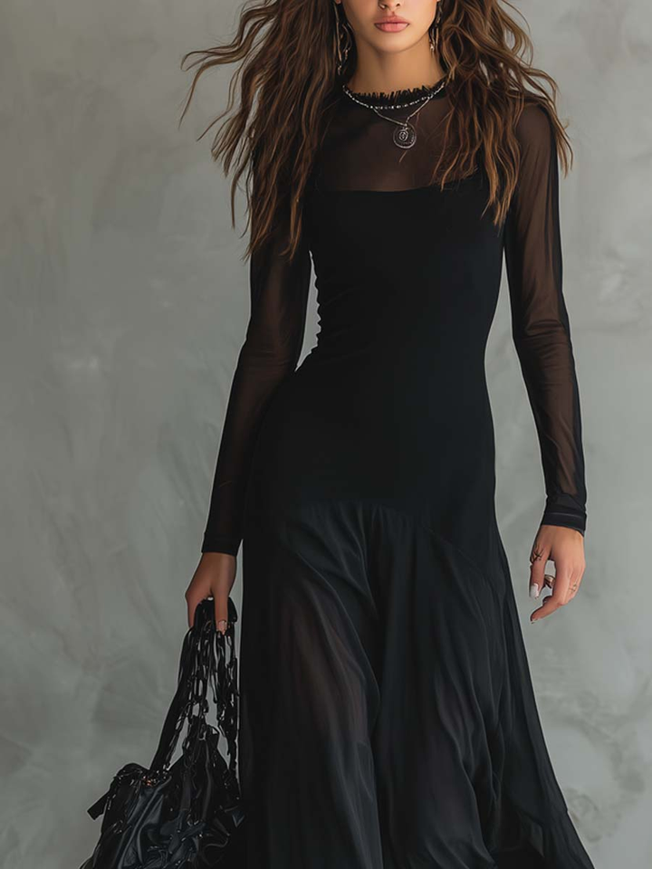 Luna | Tulle Maxi Dress