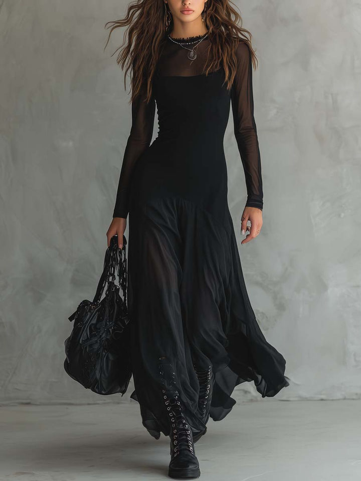 Luna | Tulle Maxi Dress