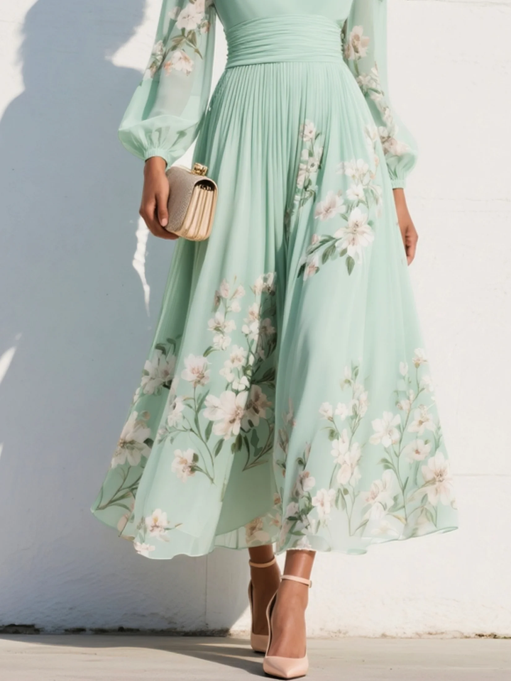 Aisling | Floral Midi Dress