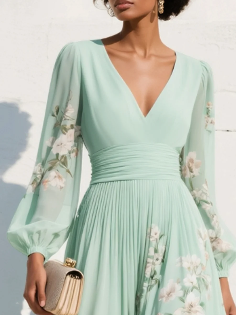 Aisling | Floral Midi Dress