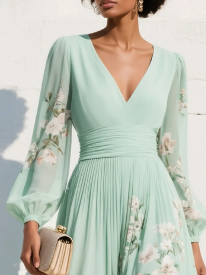 Aisling | Floral Midi Dress