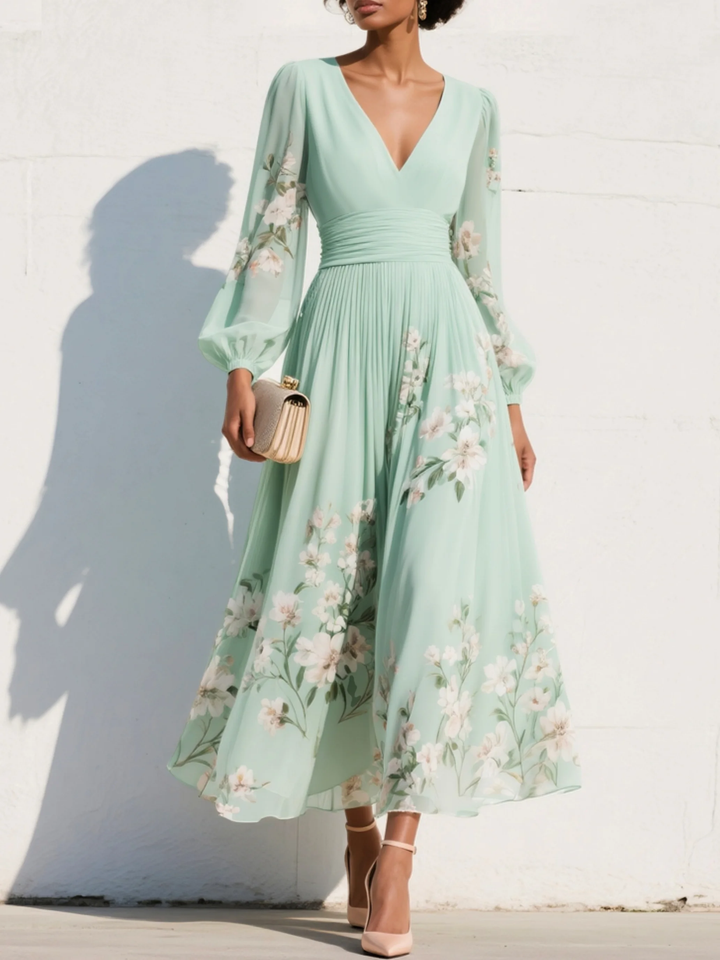 Aisling | Floral Midi Dress