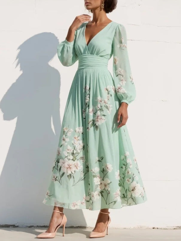Aisling | Floral Midi Dress