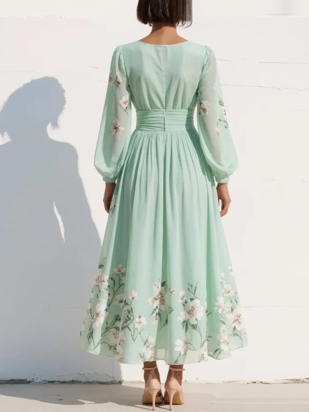 Aisling | Floral Midi Dress