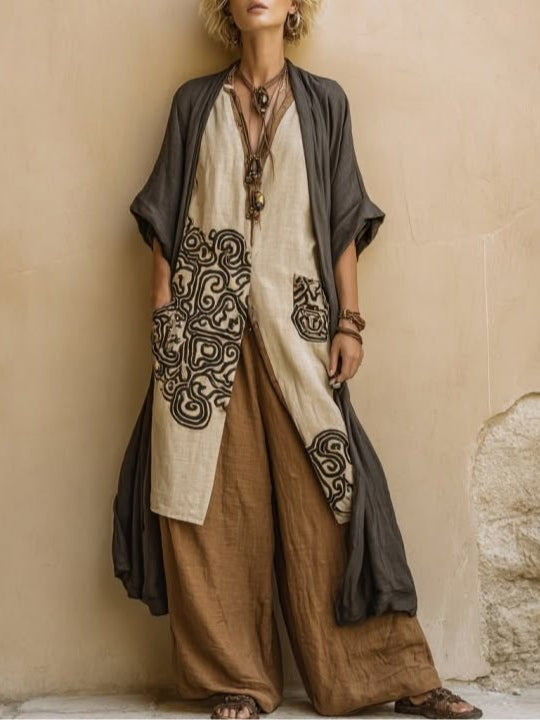 Elara | Tribal Print Set