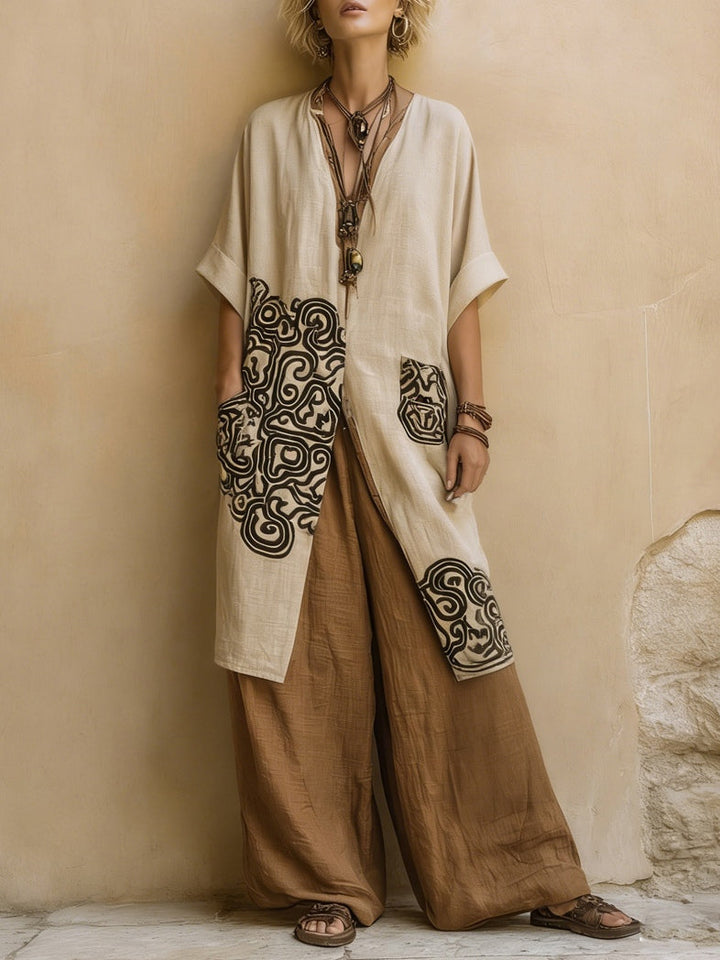 Elara | Tribal Print Set