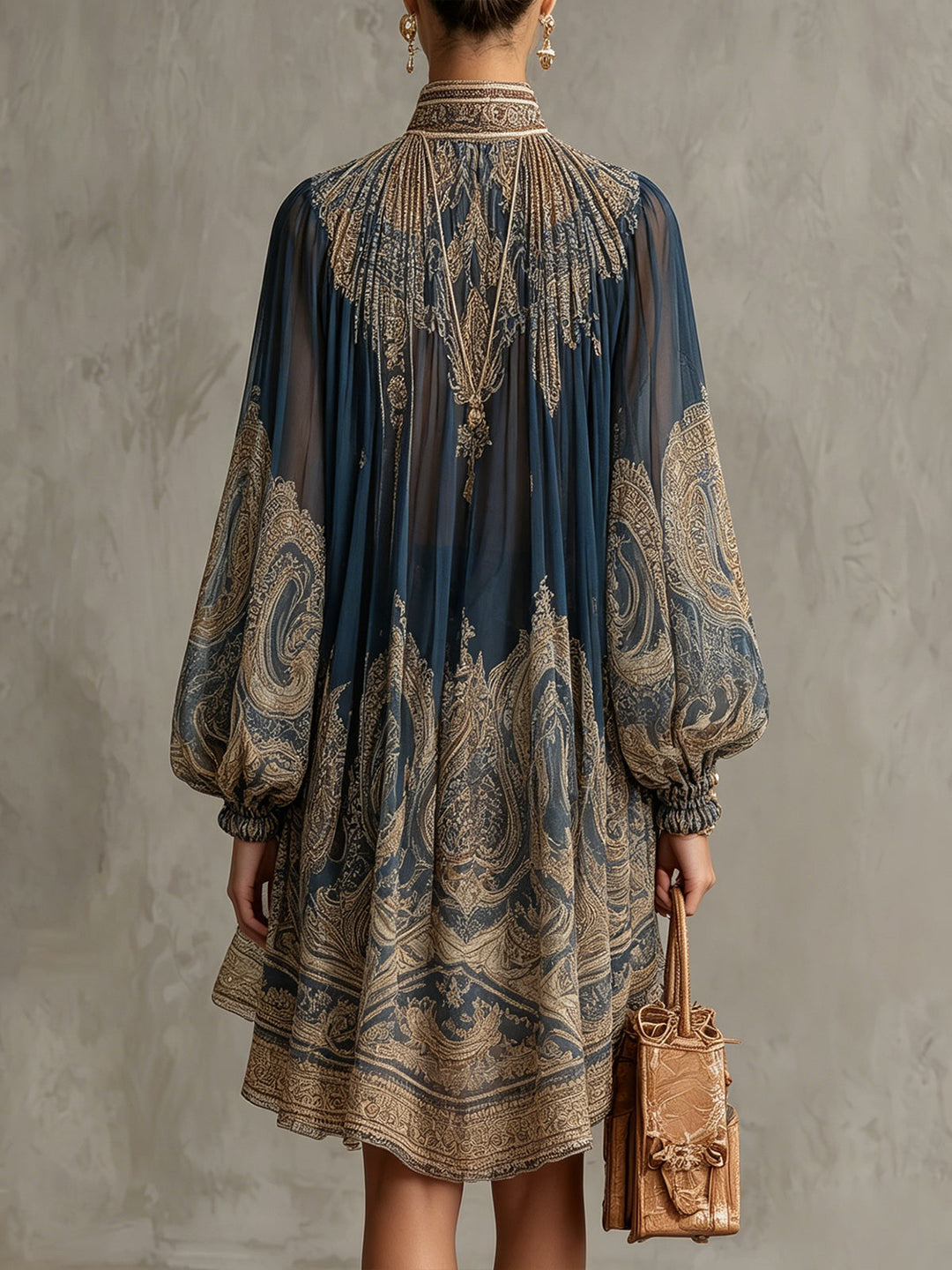 Elodie | Asymmetrical Chiffon Dress