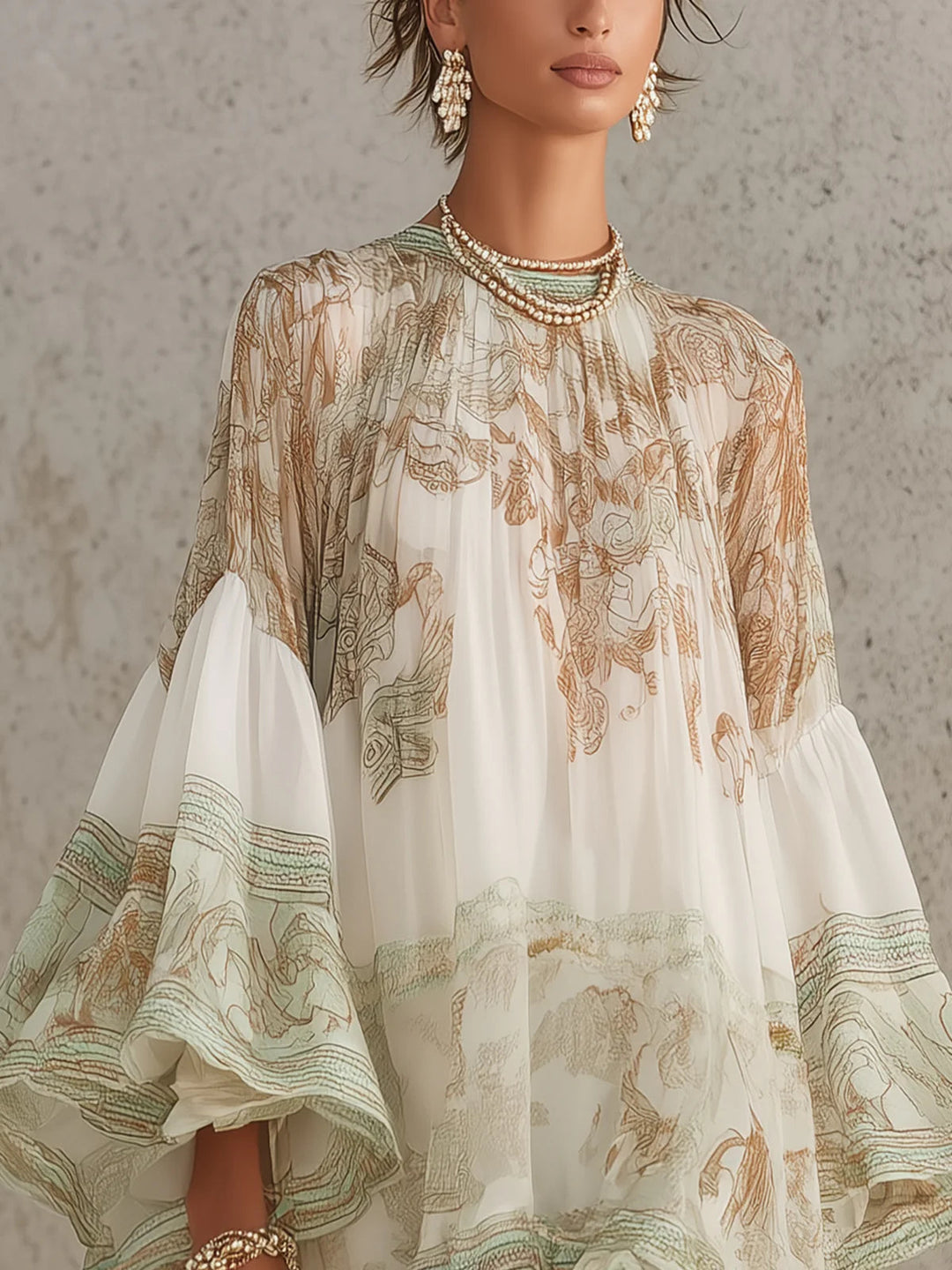 Clara | Ruffle Hem Mini Dress