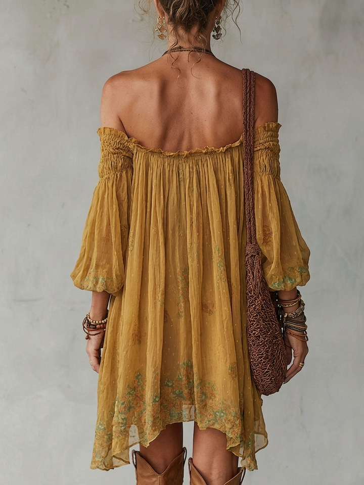 Seraphina | Off Shoulder Mini Dress