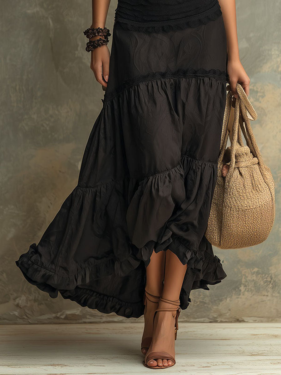Marisol | Ruffled Maxi Dress