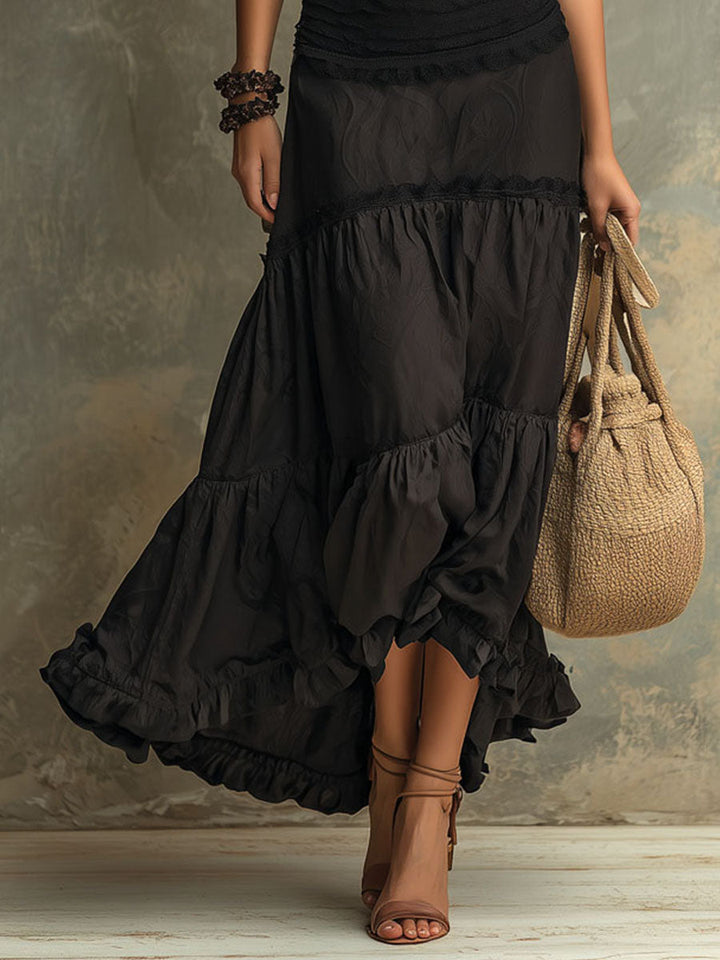 Marisol | Ruffled Maxi Dress