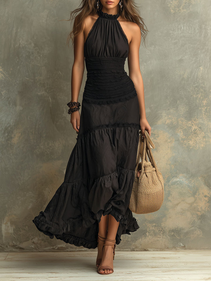 Marisol | Ruffled Maxi Dress