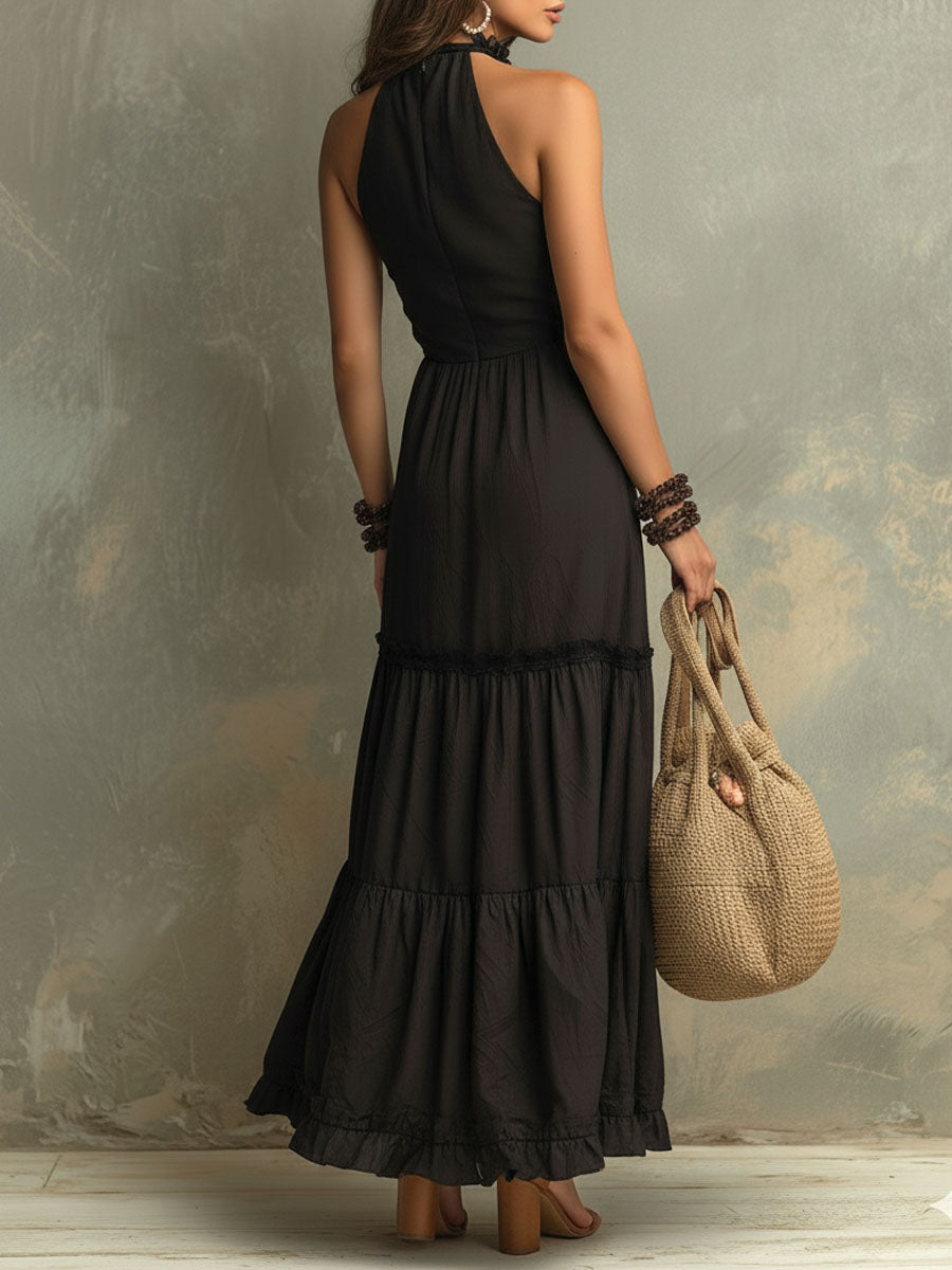 Marisol | Ruffled Maxi Dress