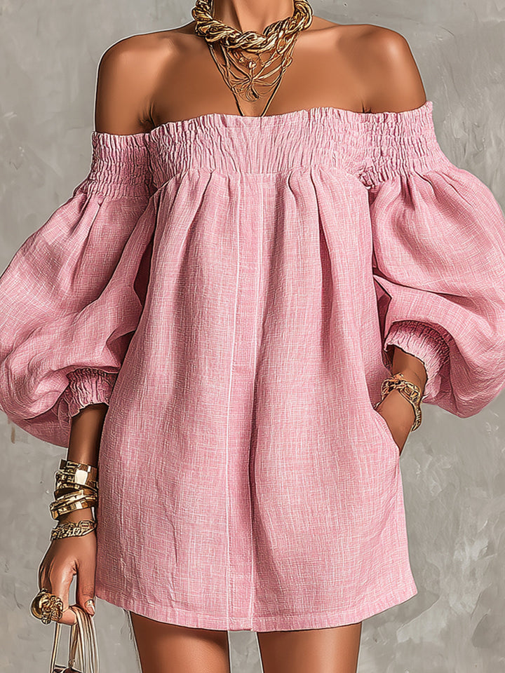 Talia | Off-shoulder Mini Dress