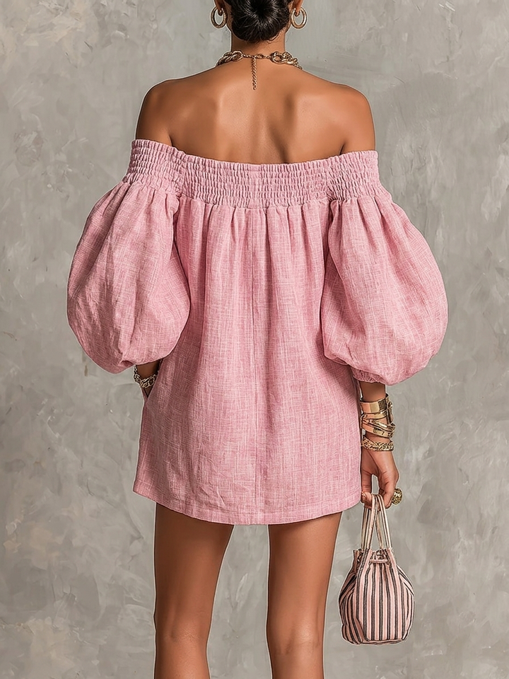 Talia | Off-shoulder Mini Dress