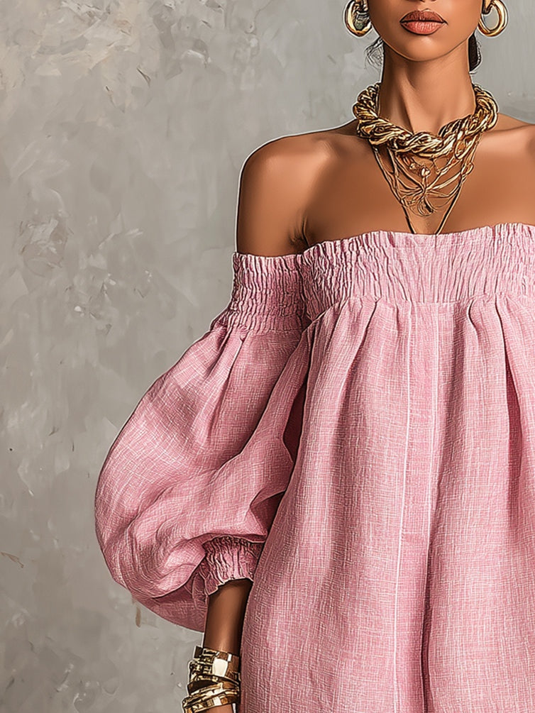 Talia | Off-shoulder Mini Dress