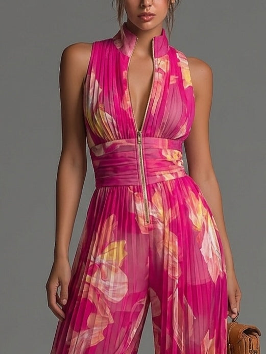 Elowen | Floral Print Jumpsuit