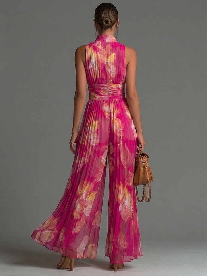 Elowen | Floral Print Jumpsuit