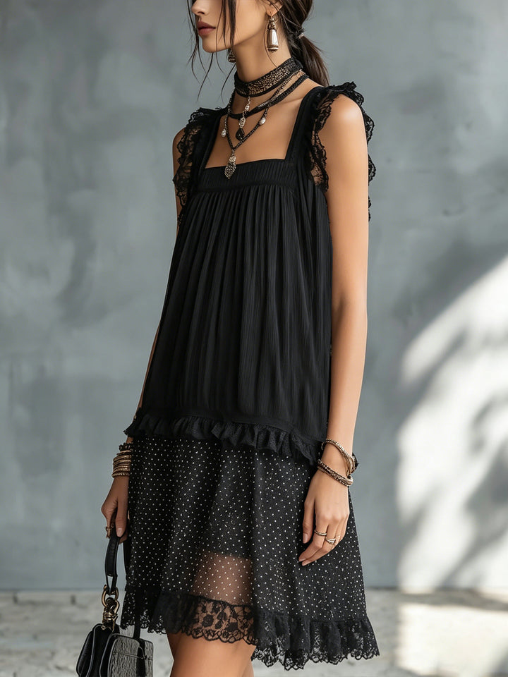 Elowen | Polka Dot Mini Dress