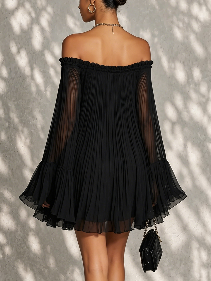 Aria | Off-Shoulder Mini Dress