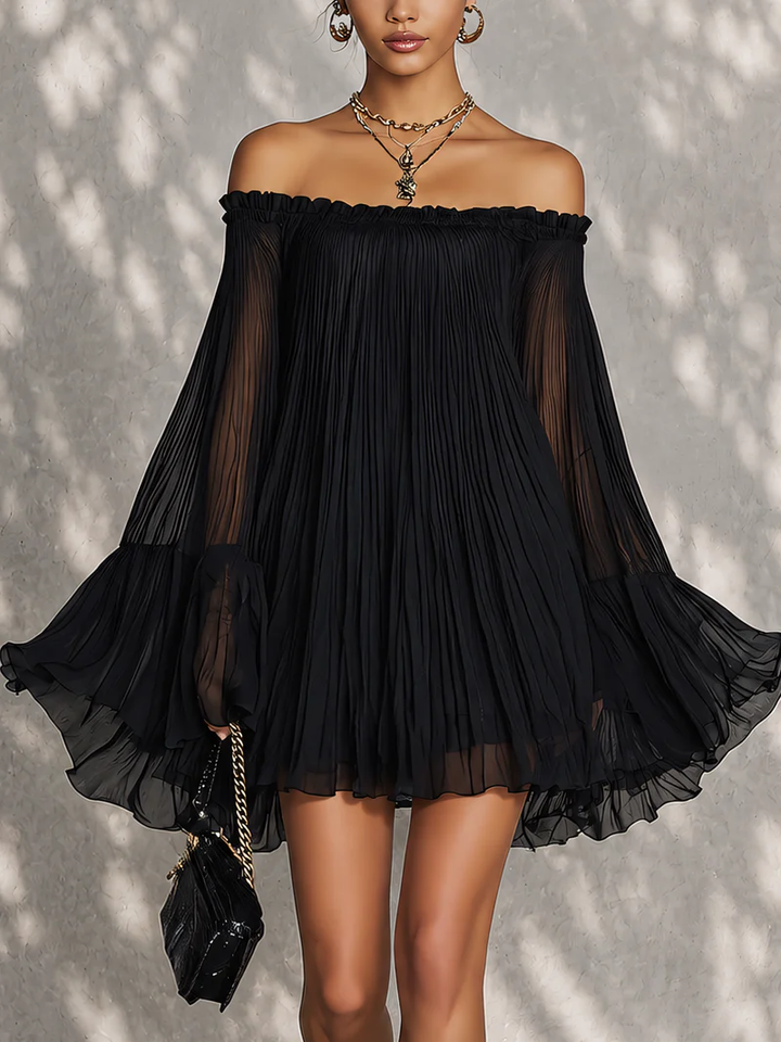 Aria | Off-Shoulder Mini Dress