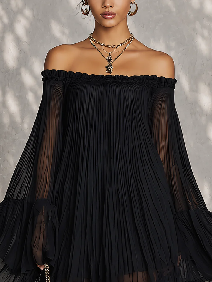 Aria | Off-Shoulder Mini Dress
