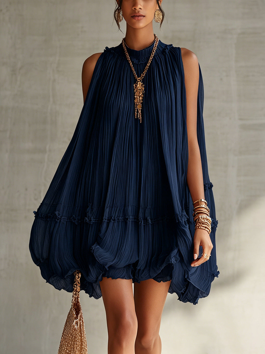 Zara | Ruffled Mini Dress
