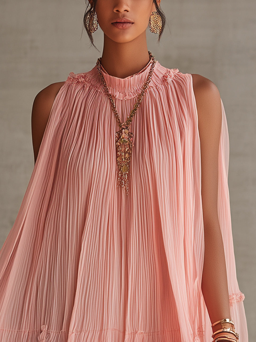 Elowen | Halter Neck Mini Dress