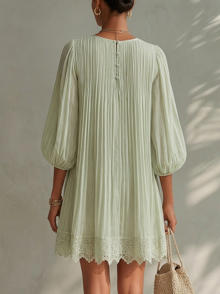 Sylvia | Chiffon Mini Dress