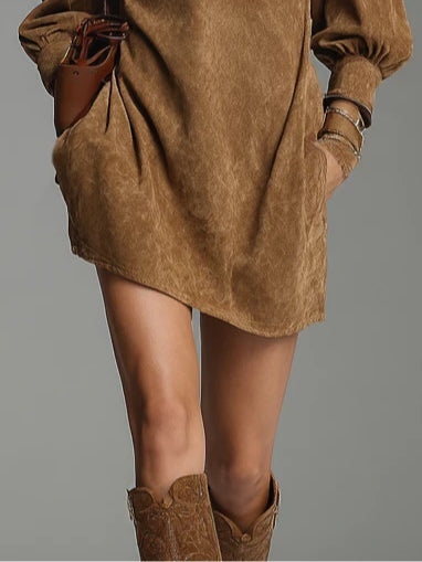 Elara | Turtleneck Dress