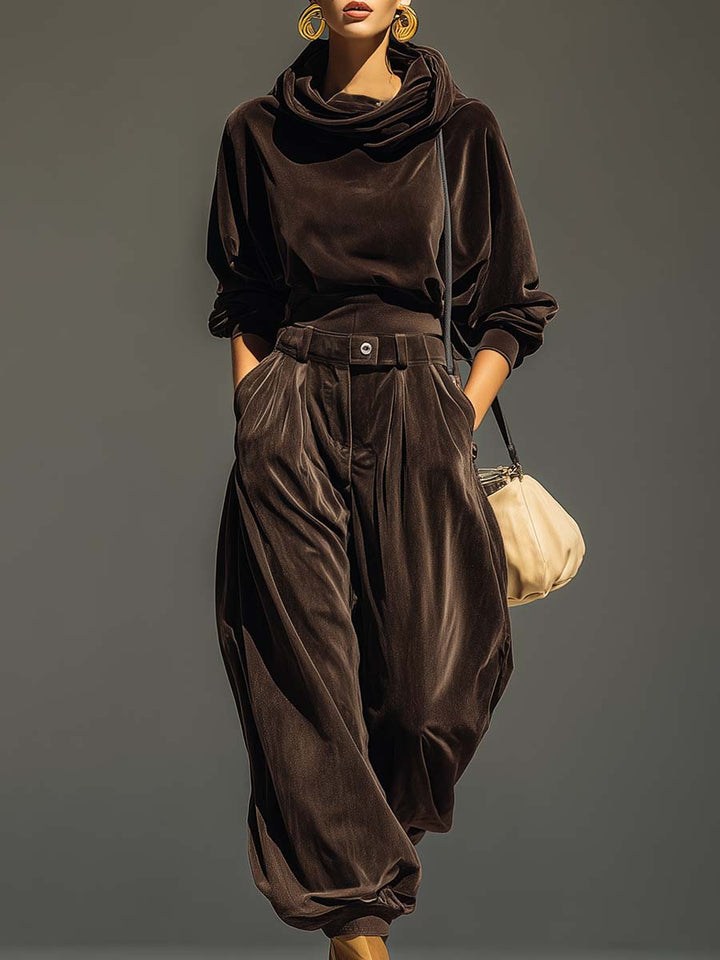 Clara | Loose Velvet Set