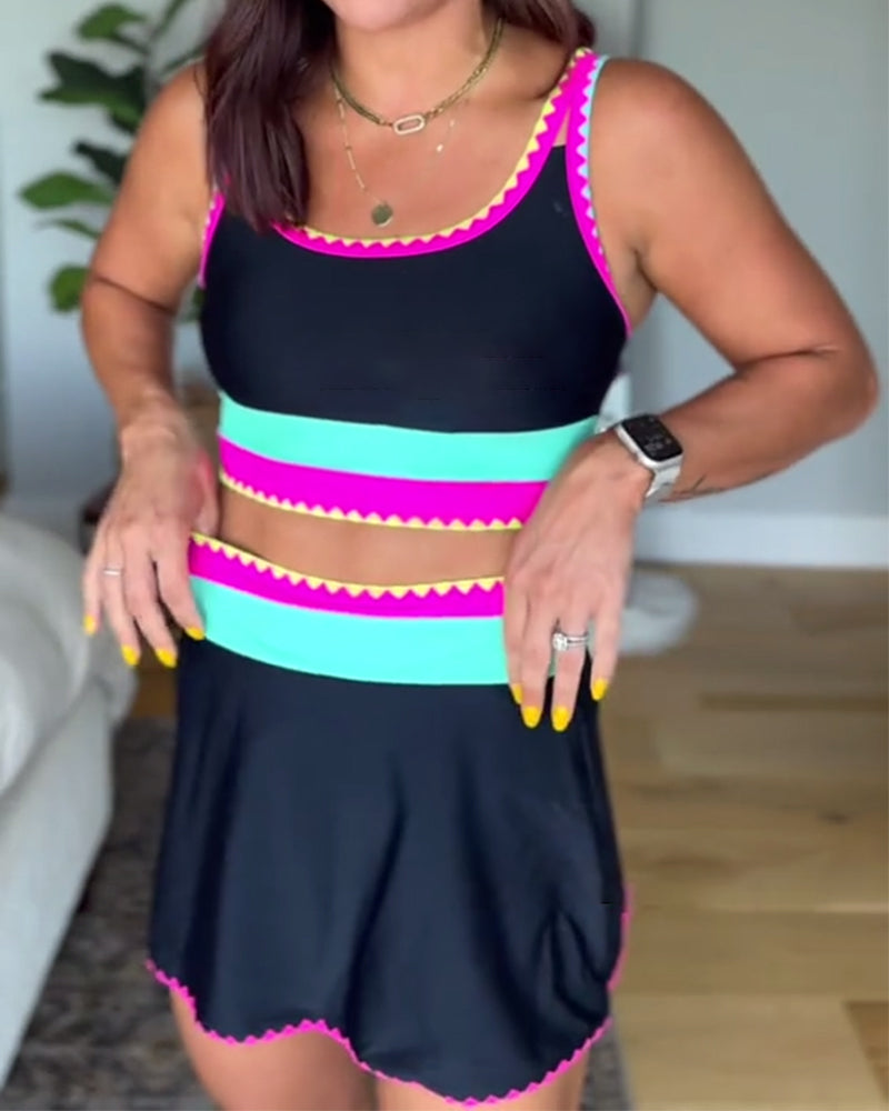 Celeste | Three-Piece Swimsuit