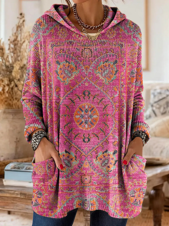 Isolde | Hooded Knit Tunic