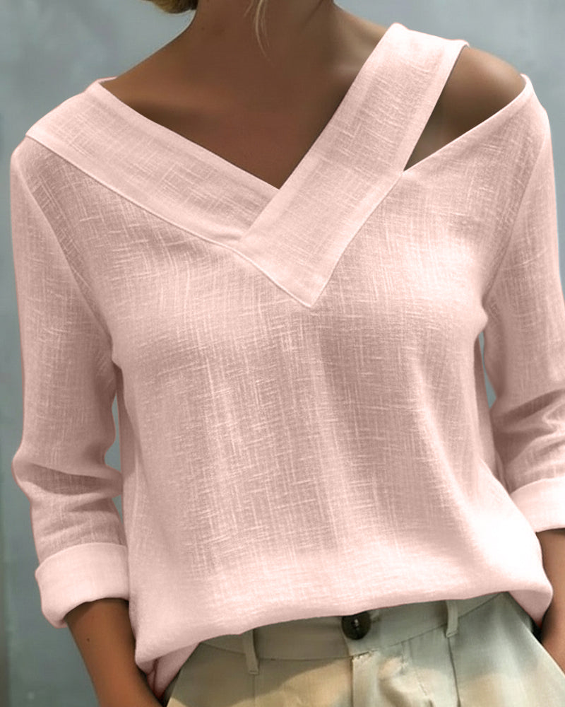 Lydia | V-Neck Sleeveless Top