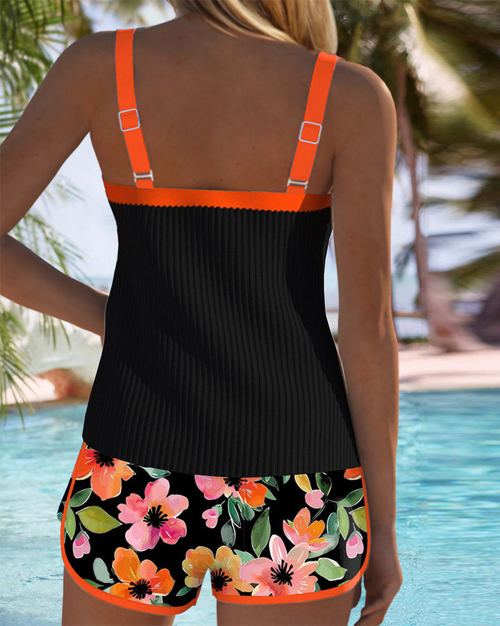 Elena | Tankini Pants Set