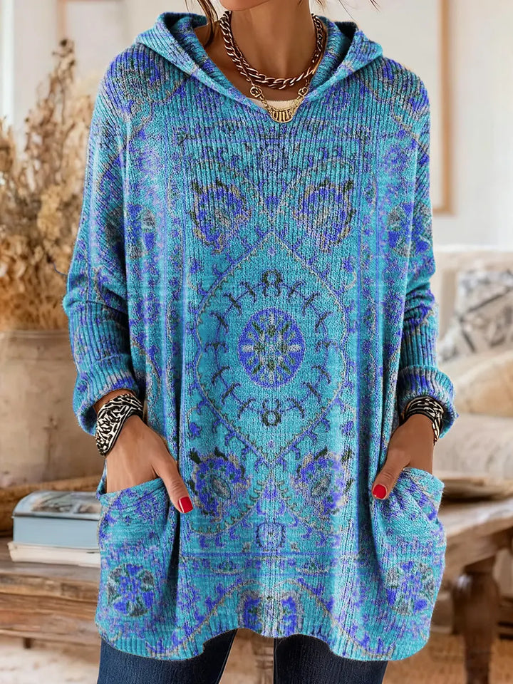 Isolde | Hooded Knit Tunic