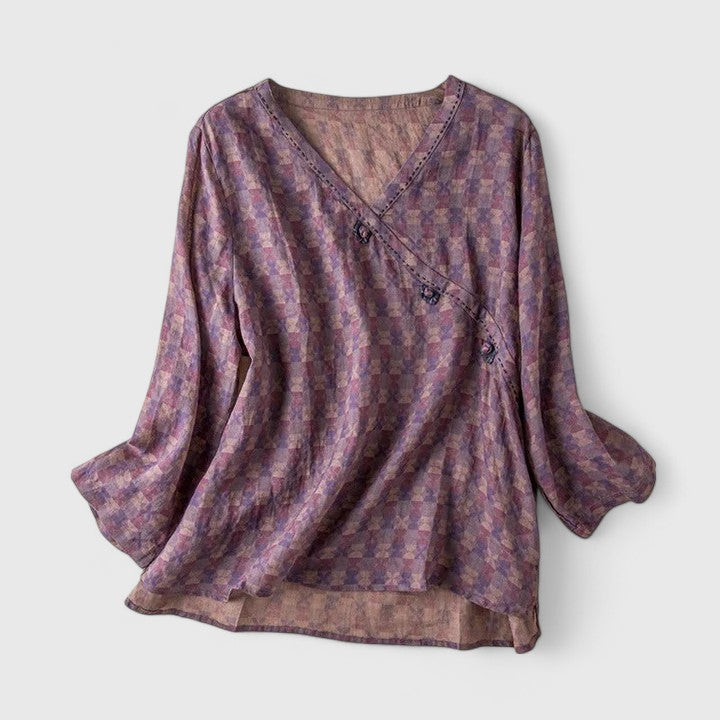 Liora | Linen Comfort Blouse