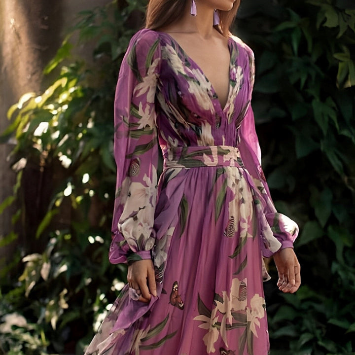 Freya | Floral Maxi Dress