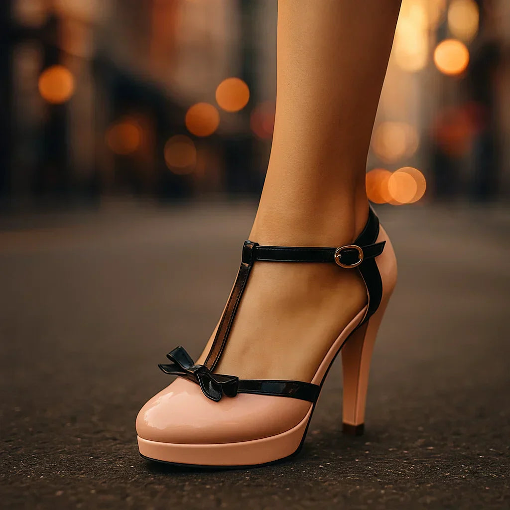 Elowen | Bow-Tie Heels