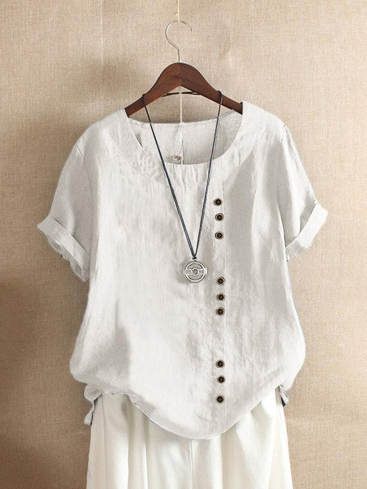 Azura | Casual Cotton Blouse