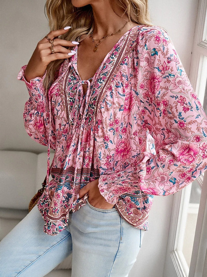 Elara | Floral Blouse