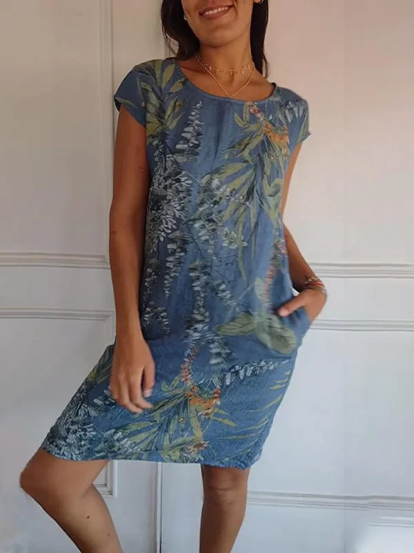 Elowen | Linen Summer Dress