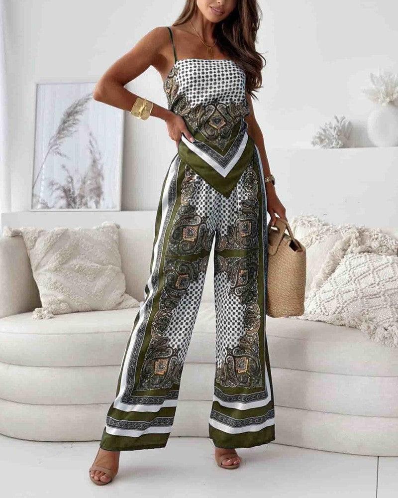 Mira | Lace-Up Vest Set