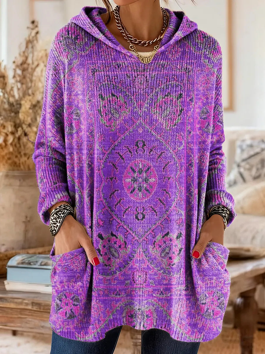 Isolde | Hooded Knit Tunic
