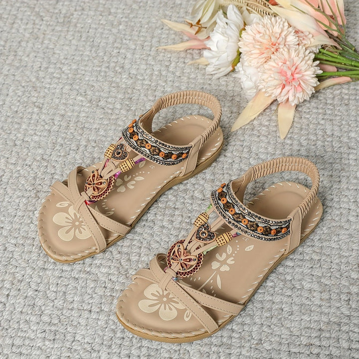 Lila | Boho Flat Sandals