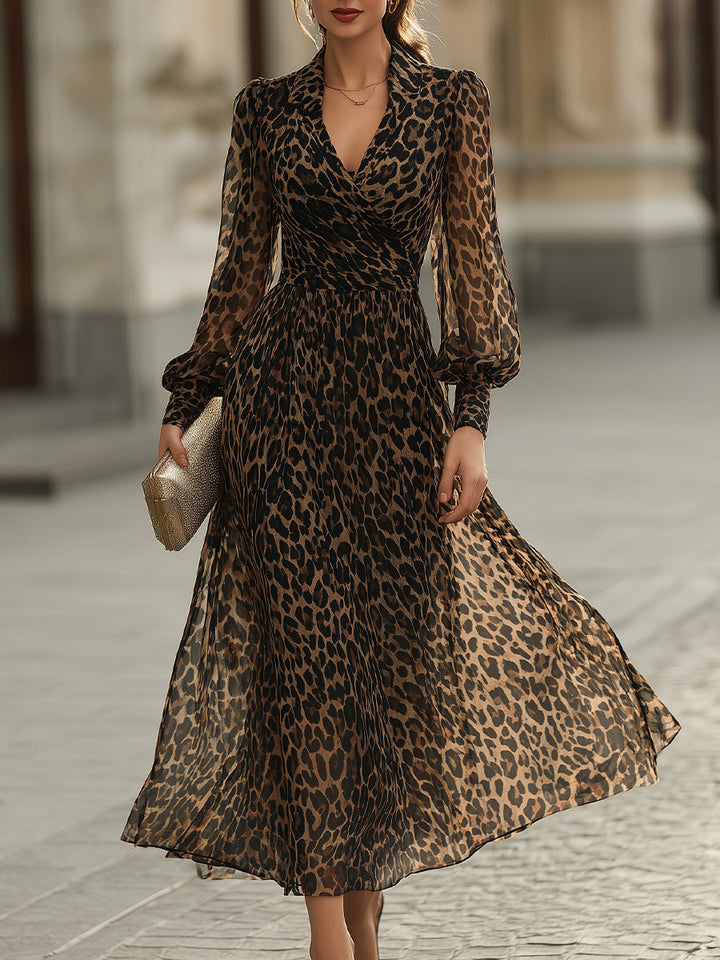 Elara | Wrap Midi Dress