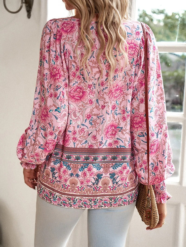 Elara | Floral Blouse