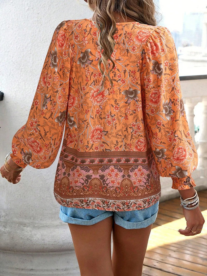 Elara | Floral Blouse